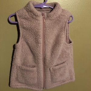 Zip up warm vest